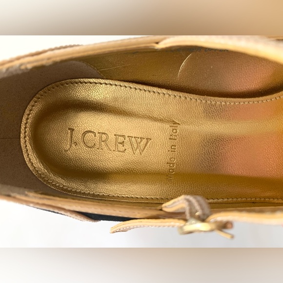 J. Crew Mary Jane suede and patent leather pumps. Never worn, size 8. - Picture 9 of 10